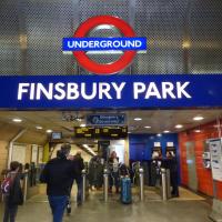 Finsbury Park station!